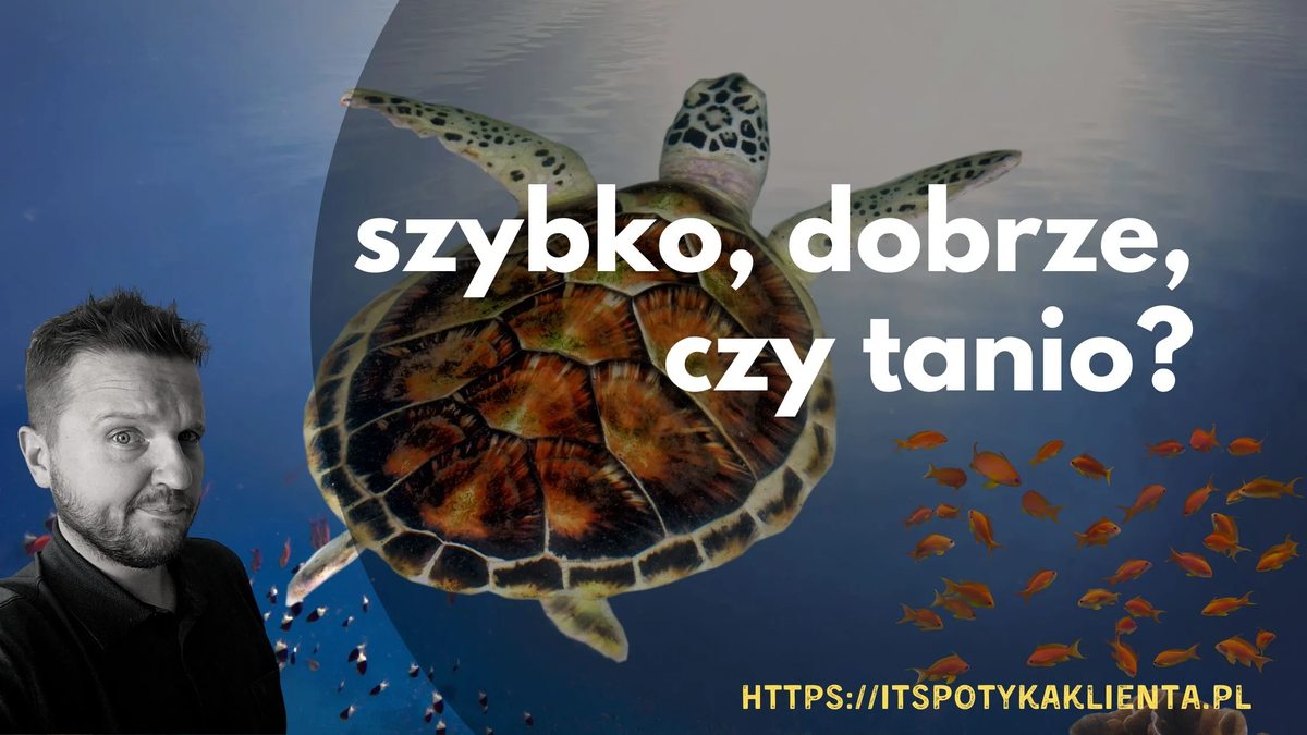 Szybko, tanio czy dobrze?